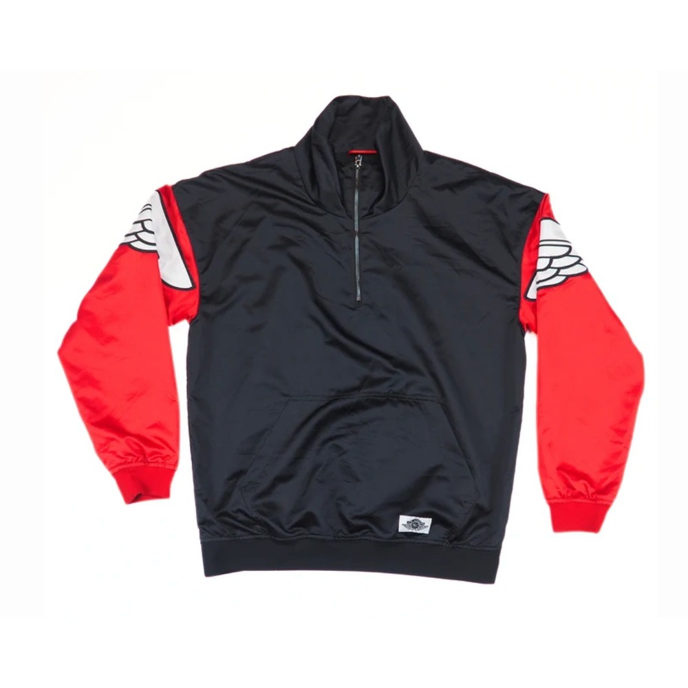 New Jordan Wings Sz XL Quarter Zip Jacket Vintage 90s Nike Mens AO0406-011